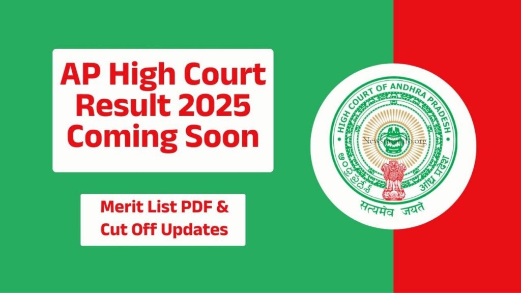AP High Court Result 2025 Declared – Direct Link to Download Merit List PDF