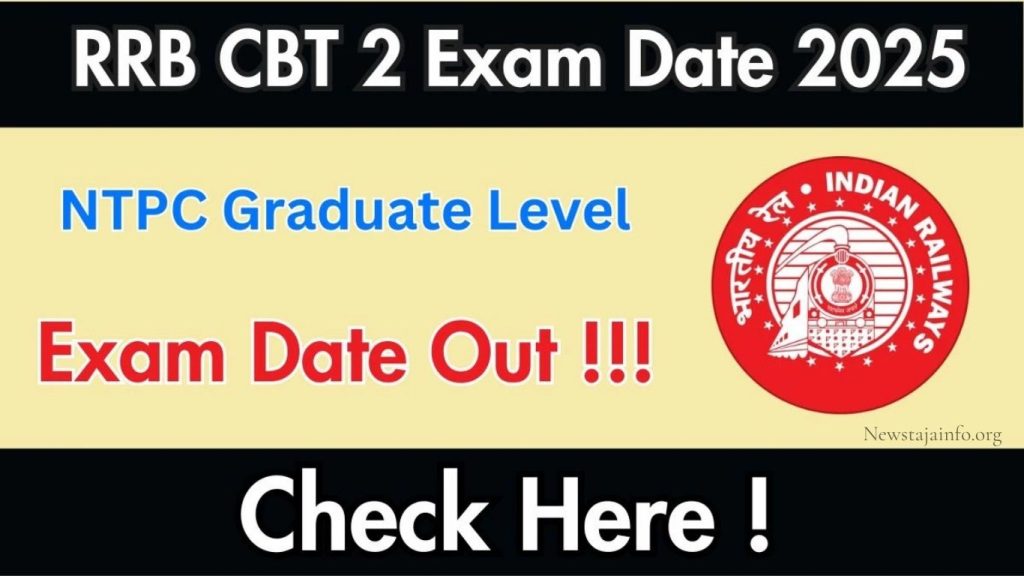 RRB NTPC CBT 2 Exam City 2025 Released – Check Direct Link Here