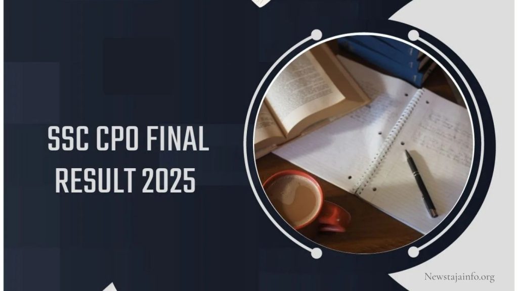 SSC CPO Final Result 2024 PDF | Merit List & Score Card Download