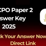 SSC CPO Answer Key 2024 Out – Download Link, Response Sheet, and Objection Details